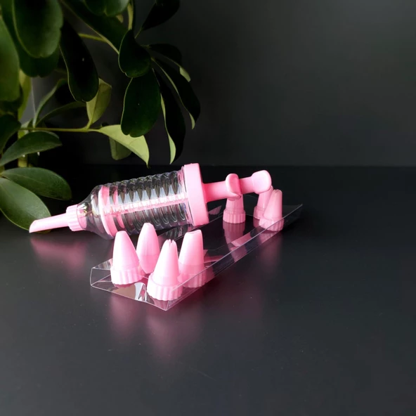 Hometarz Krema Pompası 8 Uçlu Pasta Pompası Pasta Şefi - 4