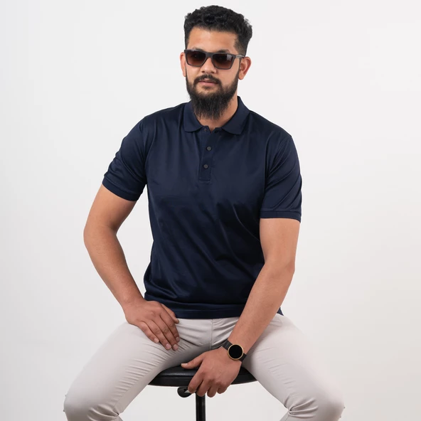 NEHİR by Faruk Ülker Polo Yaka Erkek T-Shirt - 7