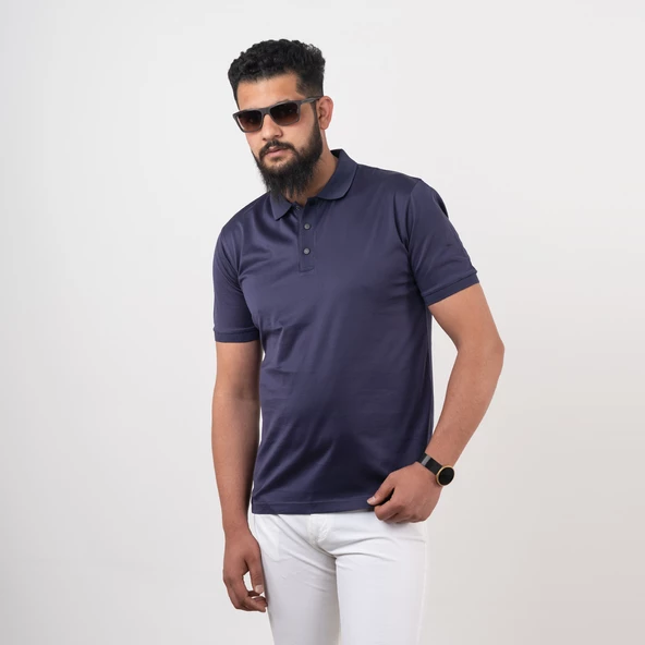 NEHİR by Faruk Ülker Polo Yaka Erkek T-Shirt - 12