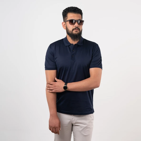NEHİR by Faruk Ülker Polo Yaka Erkek T-Shirt - 6