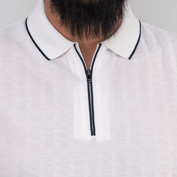 NEHİR by Faruk Ülker Polo Yaka Erkek T-Shirt - Resim 6