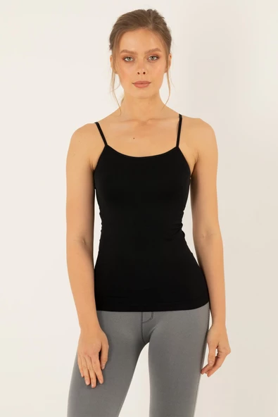 Miorre Seamless Dikişsiz İnce Askılı Tişört - 4