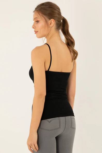 Miorre Seamless Dikişsiz İnce Askılı Tişört - 6