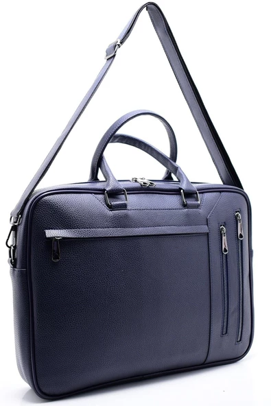 Deri Laptop Çantası 15.6" İnç Evrak Bölmeli 8683255004553 - 9