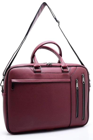 Deri Laptop Çantası 15.6" İnç Evrak Bölmeli 8683255004553 - 3