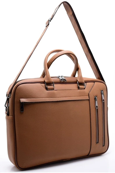 Deri Laptop Çantası 15.6" İnç Evrak Bölmeli 8683255004553 - 6