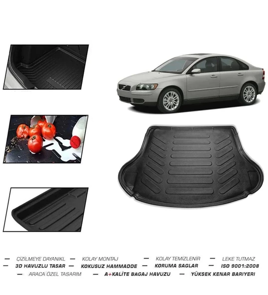 Volvo S40 2008 Model Bagaj Havuzu - Resim 2