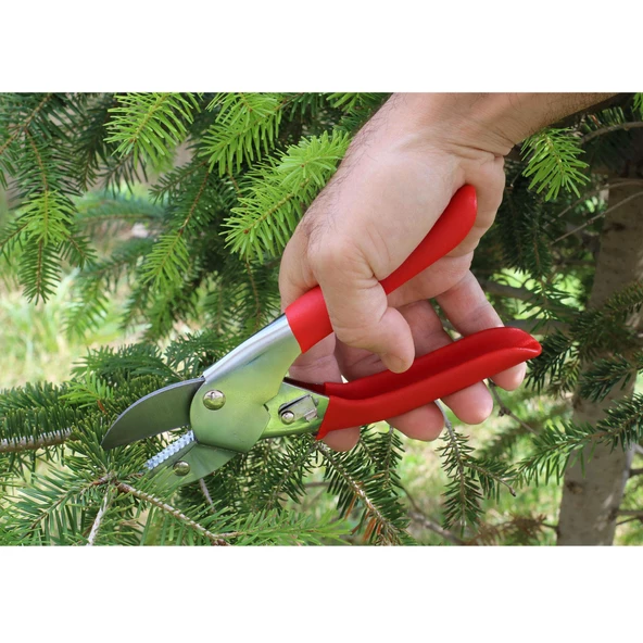 Maxgarden Örs Tipi Budama Makası Bahçe Bitki Çiçek Ağaç Dal Budama Makası 8'' - 3