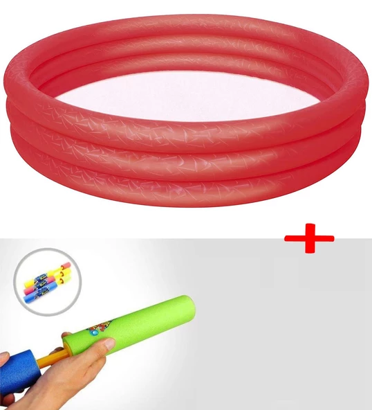 Su Pompalı-Bestway 51024, 3 Boğum Çocuk Havuzu, 102x25 cm - 8