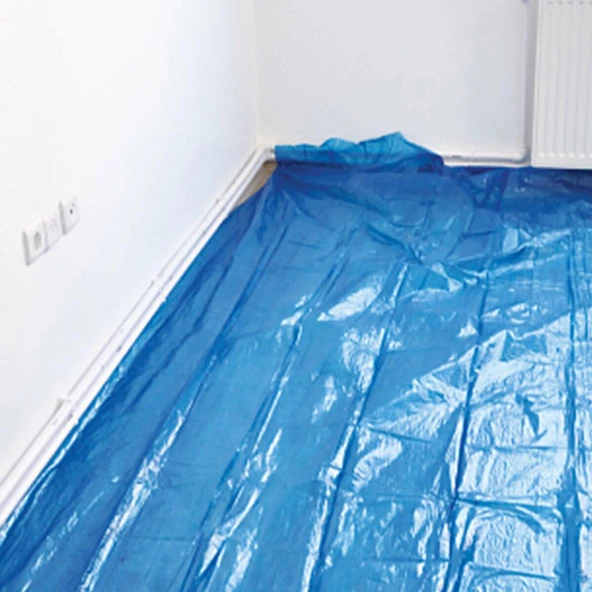 Branda Örtü Boyacı Naylonu Eşya Zemin Koruma 30 m² (4x7.5 Metre) - 2