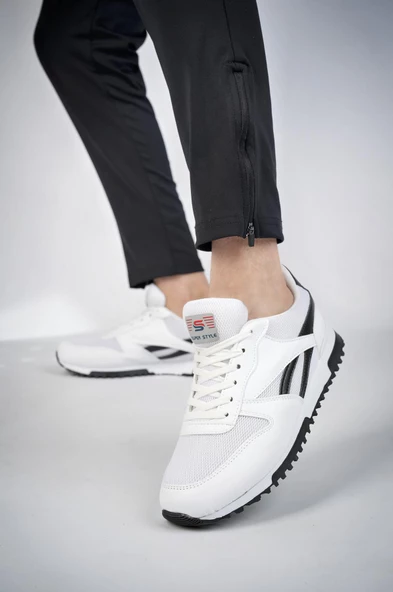 Muggo MGMORİS Unisex Günlük Garantili Yürüyüş Koşu Sneaker Spor Ayakkabı - 3