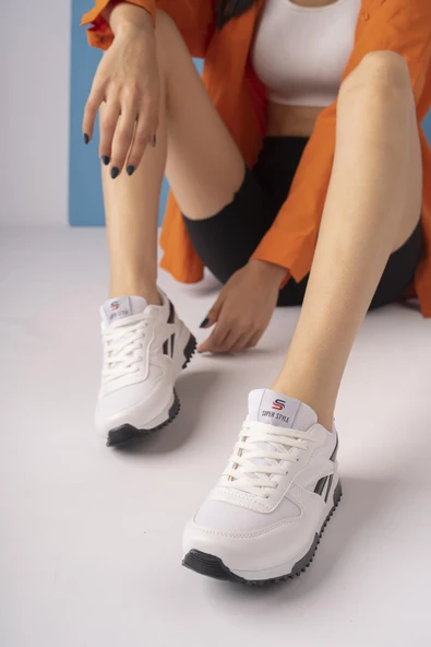 Muggo MGMORİS Unisex Günlük Garantili Yürüyüş Koşu Sneaker Spor Ayakkabı - 2