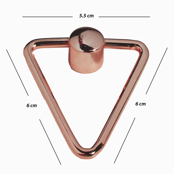 Nobel Sarkaç Mobilya Dolap Çekmece Kulpu Kulbu Üçgen Kulp - 11