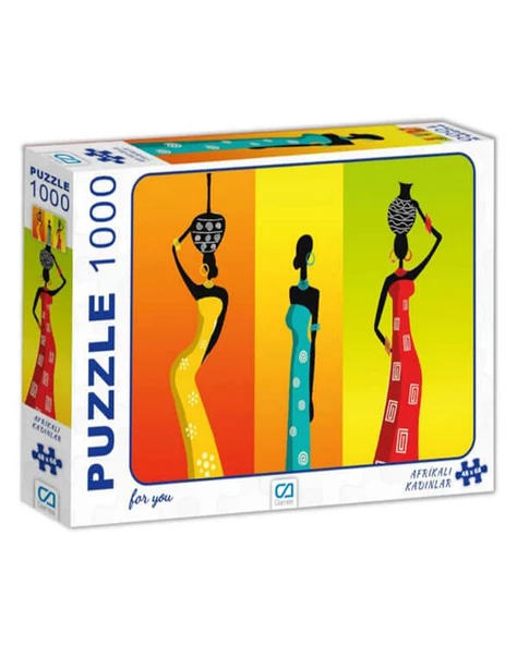 Afrikalı Kadınlar 1000 Parça Puzzle