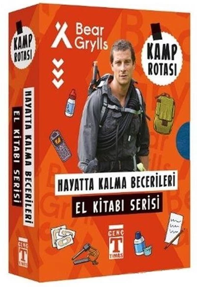 Kamp Rotası Hayatta Kalma Becerileri El Kitabı Serisi 6 Kitap