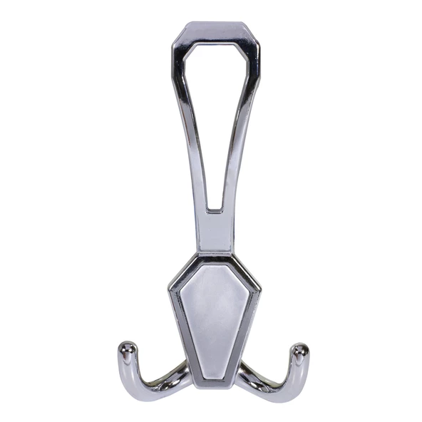 Villa Portmanto Vestiyer Duvar Askısı Dolap Elbise Askılığı Krom (4 Adet) - 3