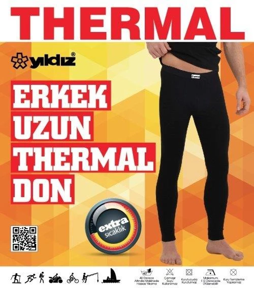 Yıldız 270 Siyah Termal Uzun Don - 2