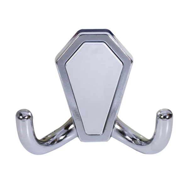 Villa Vestiyer Duvar Askısı Dolap Elbise Banyo Askılığı Krom Metal Askı (3 ADET) - 3