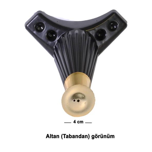 Nobel Mobilya Kanepe Masa Sehpa Ayağı Baza Ayak 17cm (Renk Seçin) - 10