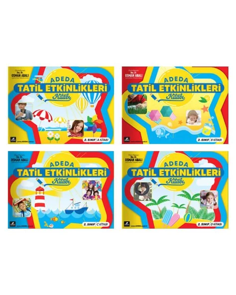 2. Sınıf Tatil Etkinlikleri Kitabı Adeda Yayıncılık - 2