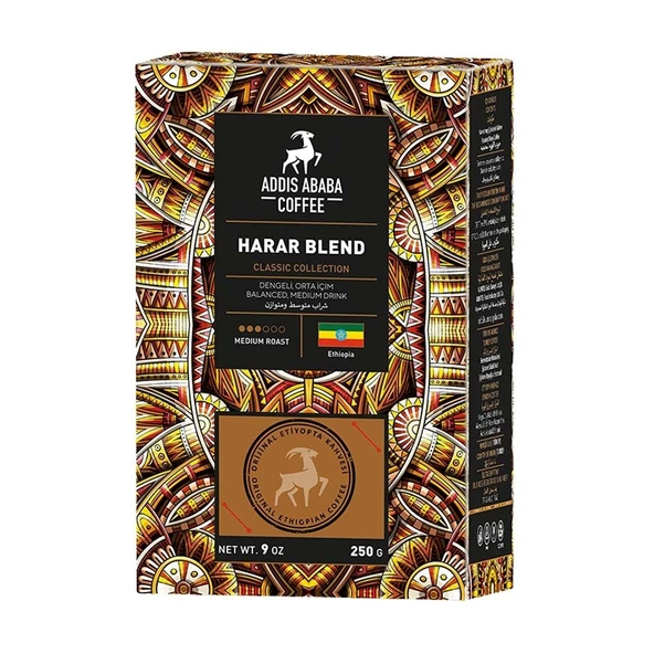 Addis Ababa Coffee Harar Blend Filtre Kahve 250 Gr.