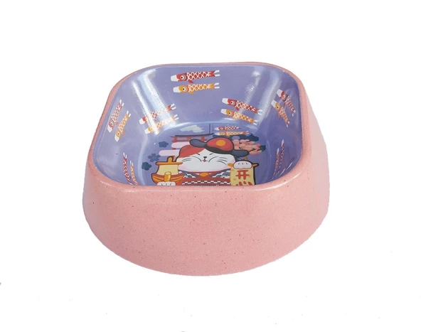 Bobo Bambu Mama ve Su Kabı BO-3173 420 ML Pembe