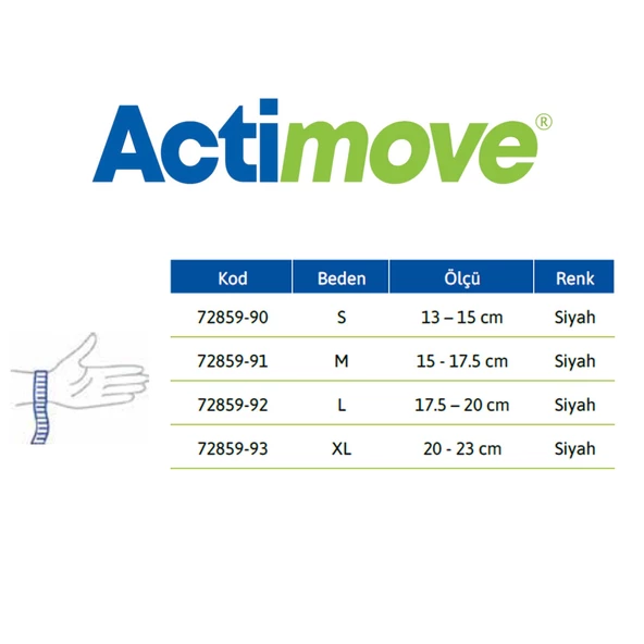 Actimove Gauntlet El Bileği & Başparmak Sabitleyici - 4
