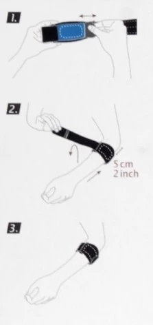 Actimove Dirsek Bandı Sıcak/Soğuk Ped ile Birlikte Std. - 8