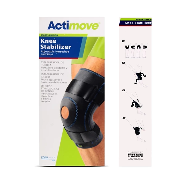 Actimove Patella ve Ligament Destekli Dizlik / Ayarlanabilir Patella Desteği ile - 2