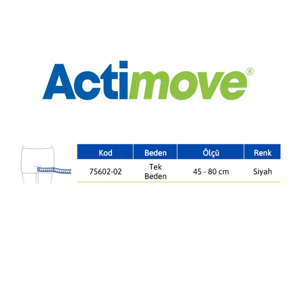 Actimove Uyluk Desteği Üst Baldırlık Ayarlanabilir Std. - 5
