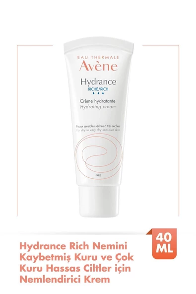 Avene Hydrance Rich Kuru Ciltler için Nemlendirici Krem 40 ml