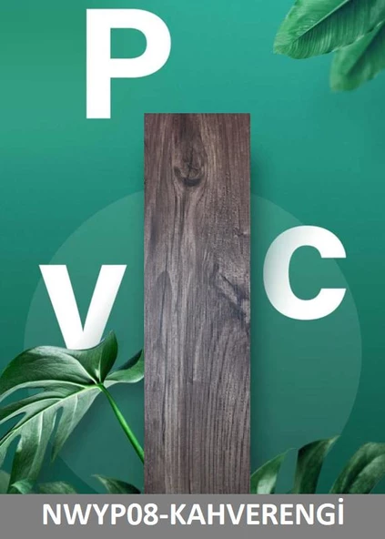 Renkli Duvarlar Kendinden Yapışkanlı Sudan Etkilenmeyen Ahşap PVC Döşeme Parkesi - 5