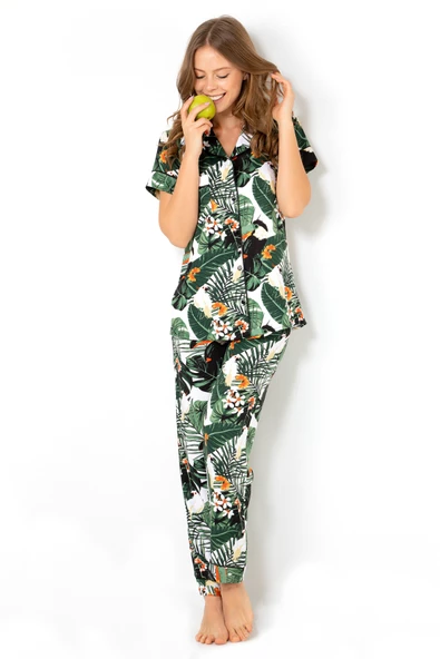 DoReMi Ivied Kısa Kollu Bayan Pijama Takımı