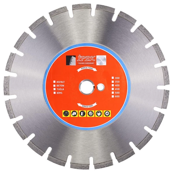 İpek Beton Testeresi 400 mm - Resim 2