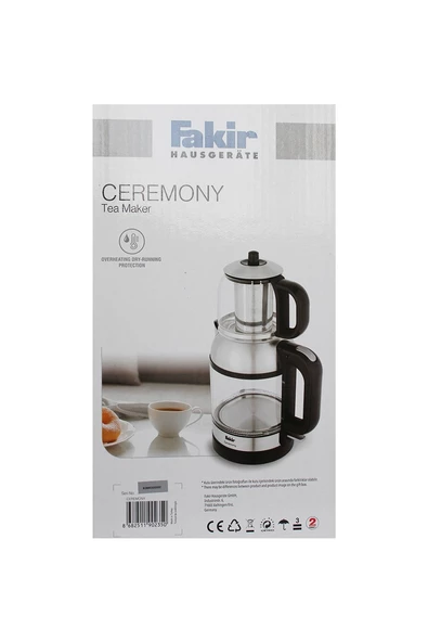 Fakir Ceremony 1800W Cam Çay Makinesi - 4