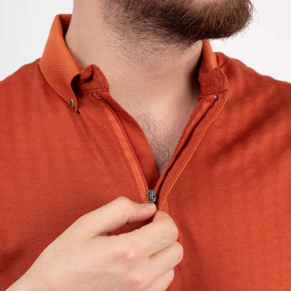 POLO YAKA SLİMFİT ERKEK T-SHİRT - 4