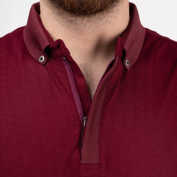 POLO YAKA SLİMFİT ERKEK T-SHİRT - 8