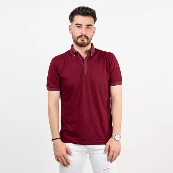 POLO YAKA SLİMFİT ERKEK T-SHİRT - 7