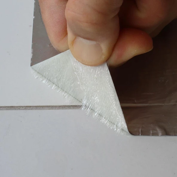 Bondit Ultra Güçlü Su Geçirmez Tamir Yama Bandı Alüminyum Kaplı 10 x 15 cm 4 ADET - 3