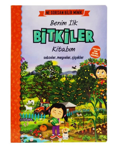 Ne Sorsan Bilir Minik Benim İlk Bitkiler Kitabım ürün görseli