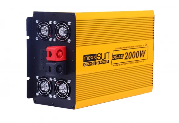 Mexxsun 2000 Watt 12 Volt Tam Sinüs Ups İnvertör İnverter - Resim 4