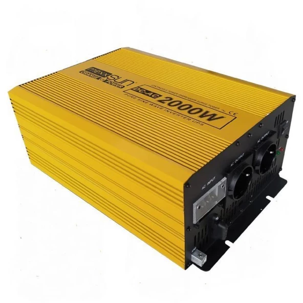 Mexxsun 2000 Watt 12 Volt Tam Sinüs Ups İnvertör İnverter
