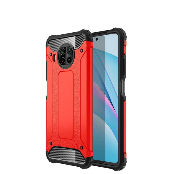 Xiaomi Redmi Note 9 Pro 5G Kılıf Zore Crash Zırh Silikon Kılıf - 6