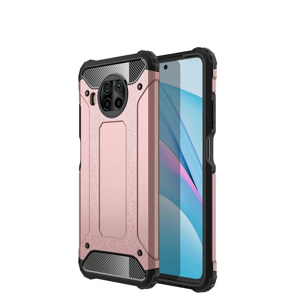 Xiaomi Redmi Note 9 Pro 5G Kılıf Zore Crash Zırh Silikon Kılıf - 3