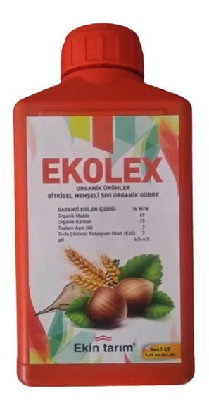 Ekolex Organik Sıvı Gübre 4 Litre, Karbon, Azot, Potasyum İçerikli ürün görseli 1