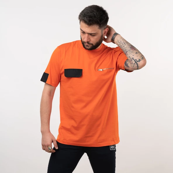 OVERSİZE PENYE KUMAŞ ERKEK T-SHİRT - 2