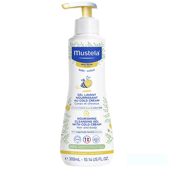 Mustela Cold Cream İçeren Besleyici Şampuan 300 ml