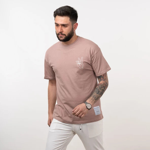 OVERSİZE PENYE ERKEK T-SHİRT - 5