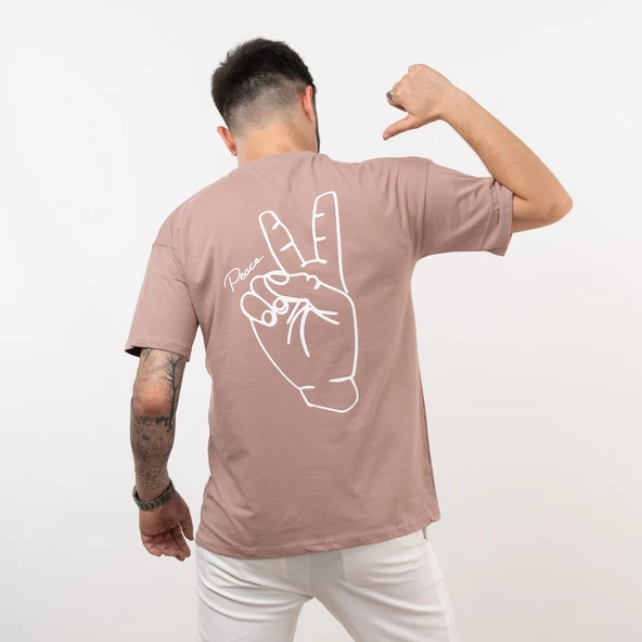 OVERSİZE PENYE ERKEK T-SHİRT - 6