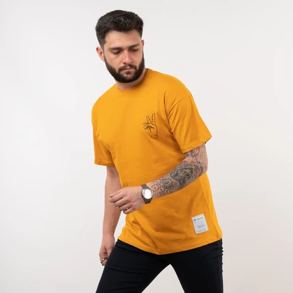 OVERSİZE PENYE ERKEK T-SHİRT - 2